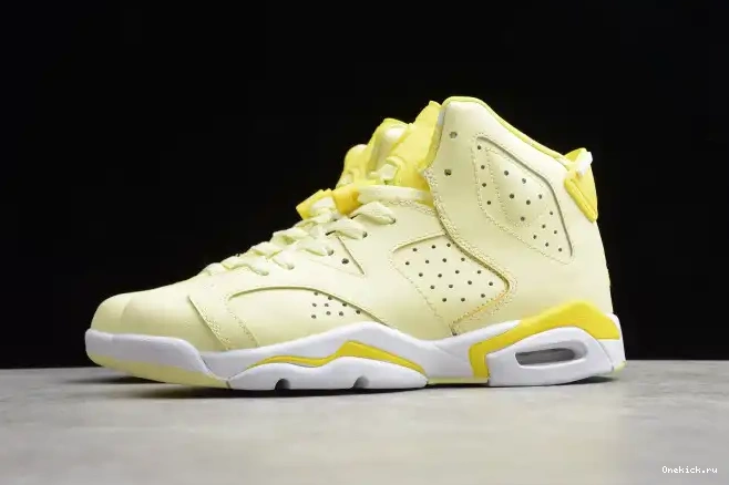 One Kick 6 Air 543390-800 Floral Dynamic Yellow Retro (GS) Jordan 0628